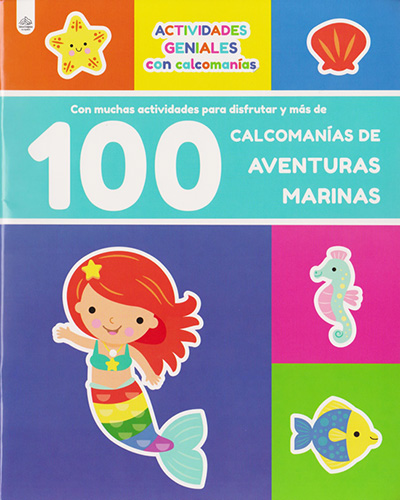 100 CALCOMANIAS DE AVENTURAS MARINAS