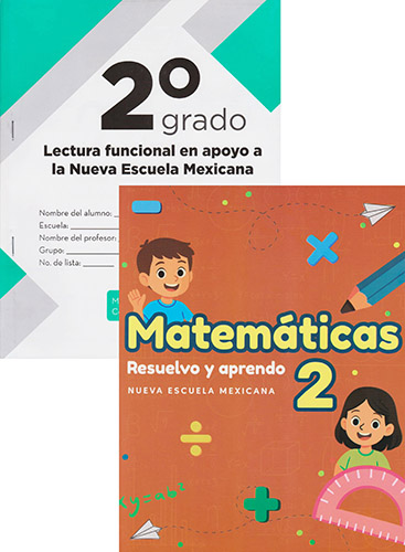PAQUETE LECTURA FUNCIONAL Y MATEMATICAS RESUELVO Y APRENDO 2 PRIMARIA