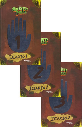 DIARIOS GRAVITY FALLS (3 TOMOS)