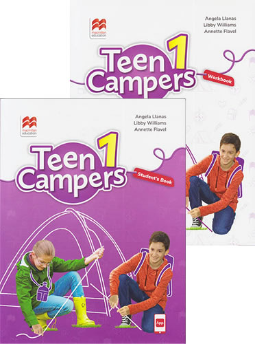 TEEN CAMPERS 1 STUDENTS BOOK WITH WORKBOOK (INLCUDE STUDENTS APP)