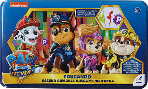 PAW PATROL EDUCANDO: ESCENA ARMABLE BUSCA Y ENCUENTRA (ROMPECABEZAS PANORAMICO)