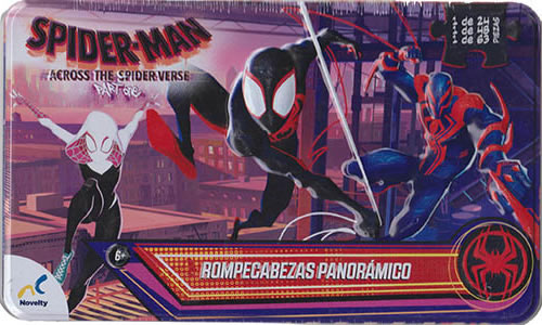 SPIDERMAN ACROSS THE SPIDERVERSE ROMPECABEZAS PANORAMICO 135 PZS. (3 EN 1)