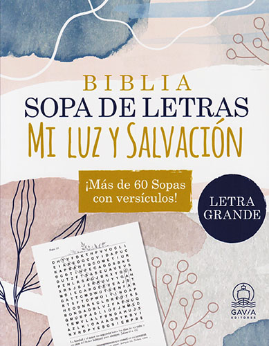 BIBLIA SOPA DE LETRAS: MI LUZ Y SALVACION (LETRA GRANDE)