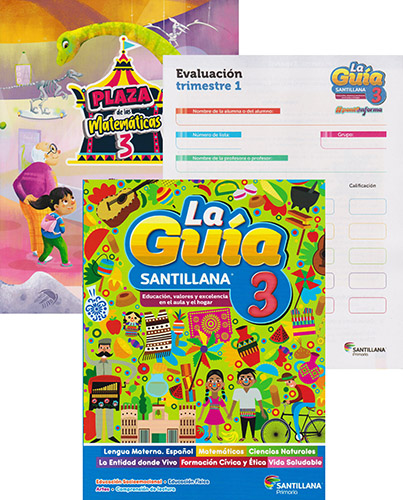 LA GUIA SANTILLANA 3 ESCUELA OFICIAL (PUBLICA) 2022 - 2023 (INCLUYE PLAZA DE LAS LETRAS)