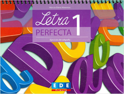 LETRA PERFECTA 1: EJERCICIOS DE CALIGRAFIA