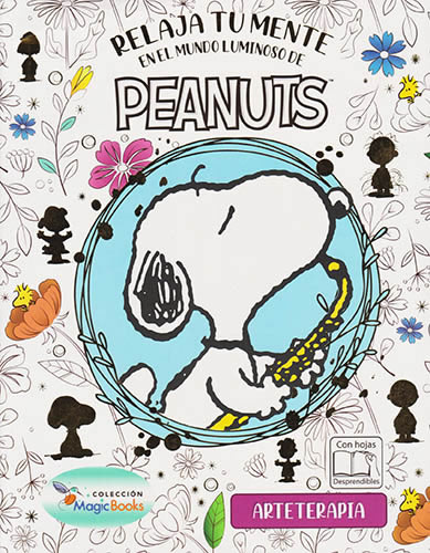 RELAJA TU MENTE EN EL MUNDO LUMINOSO DE PEANUTS (MANDALAS)