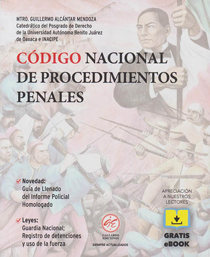 CODIGO NACIONAL DE PROCEDIMIENTOS PENALES 2022 (INCLUYE EBOOK)