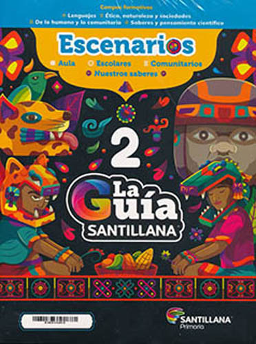 LA GUIA SANTILLANA 2 ESCUELA PRIVADA 2023 - 2024 PKT 2 (INCLUYE EDUCACION SOCIOEMOCIONAL, CUADERNO DE MATEMATICAS Y MULTIPLES LENGUAJES)