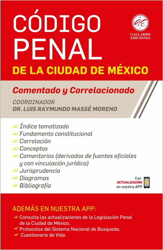 CODIGO PENAL DE LA CIUDAD DE MEXICO 2024 COMENTADO Y CORRELACIONADO