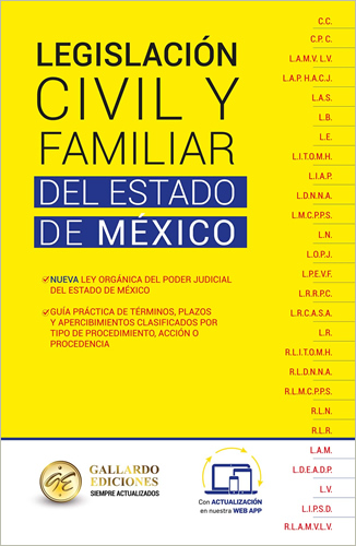 LEGISLACION CIVIL Y FAMILIAR DEL ESTADO DE MEXICO 2023