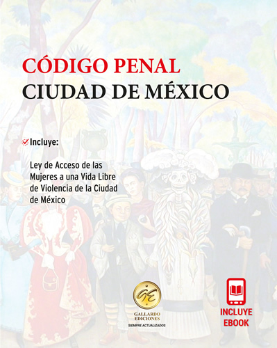 CODIGO PENAL DE LA CIUDAD DE MEXICO 2024 BOLSILLO (INCLUYE EBOOK)