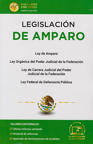 LEGISLACION DE AMPARO 2024 (ESENCIAL)