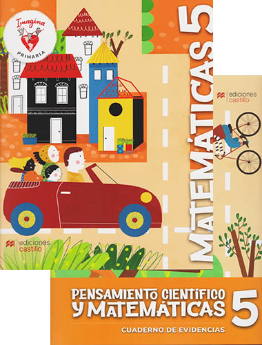 IMAGINA MATEMATICAS 5 PRIMARIA (PAQUETE)