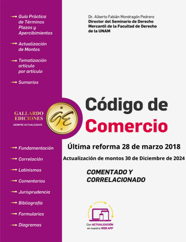 CODIGO DE COMERCIO 2025 (COMENTADO Y CORRELACIONADO)