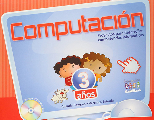 COMPUTACION PACK 1 PARA 3 AÑOS PREESCOLAR (INCLUYE CD)