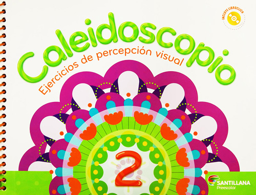 CALEIDOSCOPIO 2 EJERCICIOS DE PERCEPCION VISUAL (INCLUYE CD)
