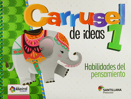 CARRUSEL DE IDEAS 1 PACK HABILIDADES DEL PENSAMIENTO PREESCOLAR 3 AÑOS (INCLUYE CD)