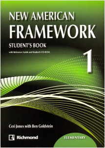 NEW AMERICAN FRAMEWORK 1 ELEMENTARY STUDENTS BOOK (INCLUDE CD Y DVD)