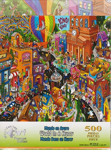 ROMPECABEZAS MUNDO EN APURO (500 PZS.)