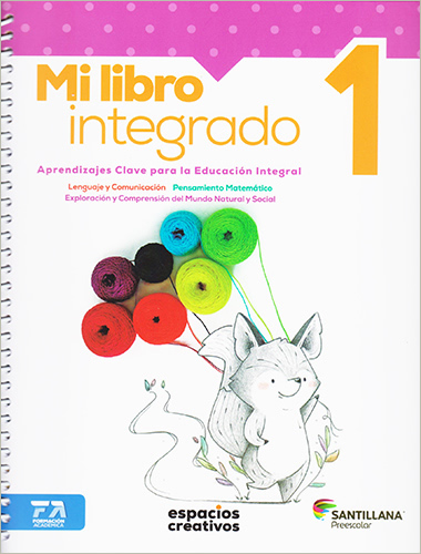 MI LIBRO INTEGRADO 1 PACK PREESCOLAR (ESPACIOS CREATIVOS)