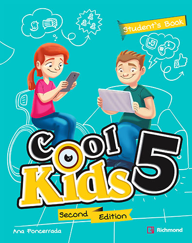 COOL KIDS 5 PACK STUDENTS BOOK + COOL READING + CD + ACCESS RICHMOND SPIRAL
