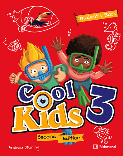 COOL KIDS 3 STUDENTS BOOK PACK (INCLUDE COOL READING AND WORKBOOK ONLINE ON RICHMOND PLATFORM LEARNING )