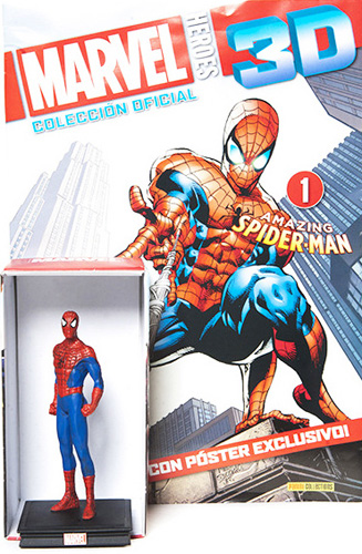 SUPER HEROES MARVEL 3D SPIDERMAN (INCLUYE FIGURA COLECCIONABLE)