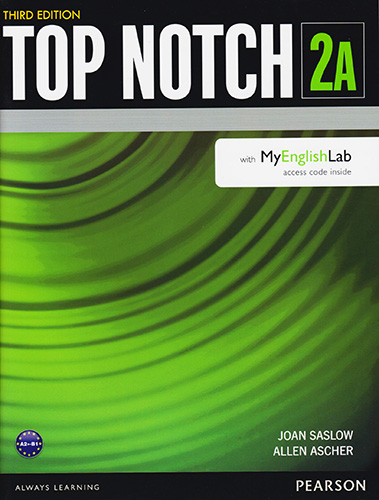 TOP NOTCH 2A STUDENT BOOK SPLIT EDITION (WITH MYENGLISHLAB ACCES CODE)