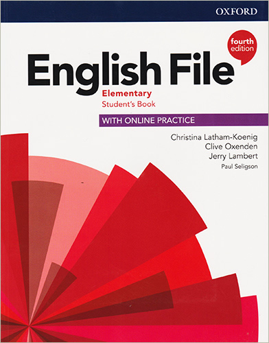 ENGLISH FILE ELEMENTARY STUDENTS BOOK WITH ONLINE PRACTICE