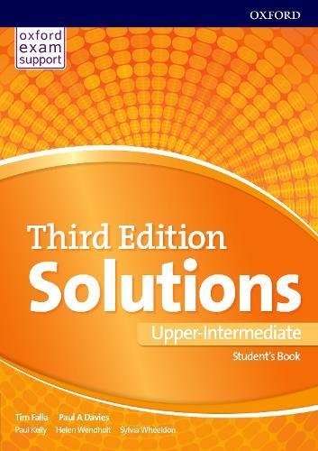 SOLUTIONS UPPER-INTERMEDIATE STUDENTS BOOK & ONLINE PRACTICE PACK