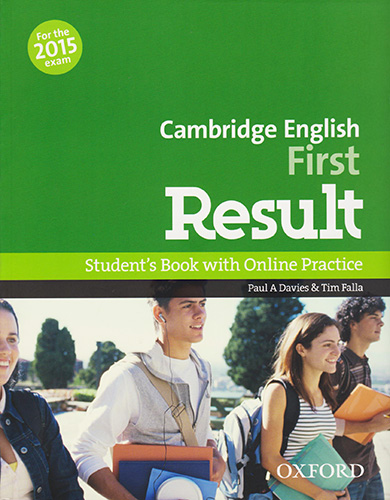 CAMBRIDGE ENGLISH FIRST RESULT STUDENTS BOOK WITH ONLINE PRACTICE