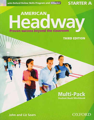AMERICAN HEADWAY STARTER A MULTIPACK STUDENT BOOK - WORKBOOK (INCLUDE OXFORD ONLINE SKILLS PROGRAM AND ICHECKER)
