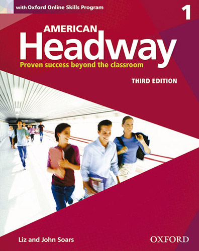 AMERICAN HEADWAY 1 STUDENT BOOK WITH ONLINE SKILLS PROGRAM