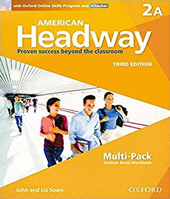 AMERICAN HEADWAY MULTIPACK 2A STUDENTS BOOK AND WORKBOOK WITH OXFORD ONLINE SKILLS PROGRAM AND ICHECKER