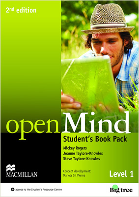 OPENMIND LEVEL 1 PACK STUDENTS BOOK (INCLUDE DVD Y STUDENTS RESOURCE CENTER)