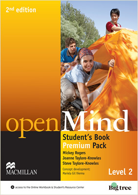 OPENMIND LEVEL 2 STUDENTS BOOK PREMIUM PACK (ONLINE WORKBOOK & STUDENTS RESOURCE CENTER)