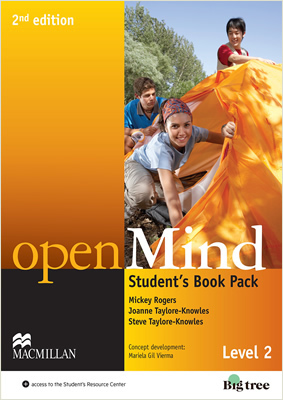 OPENMIND LEVEL 2 PACK STUDENTS BOOK (INCLUDE DVD Y STUDENTS RESOURCE CENTER)