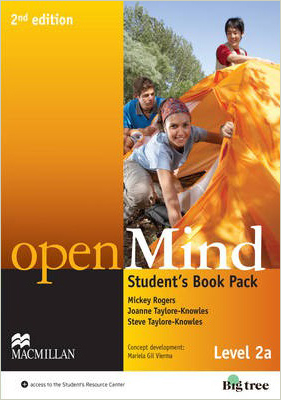OPENMIND LEVEL 2A PACK STUDENTS BOOK (INCLUDE DVD Y STUDENTS RESOURCE CENTER)