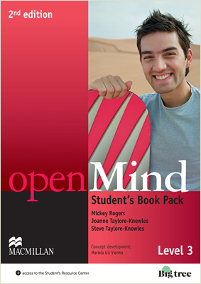 OPENMIND LEVEL 3 PACK STUDENTS BOOK (INCLUDE DVD Y STUDENTS RESOURCE CENTER)