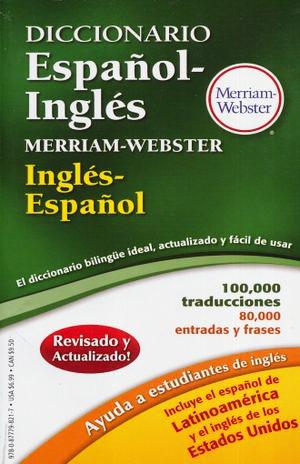 DICCIONARIO ESPAÑOL-INGLES MERRIAM WEBSTER