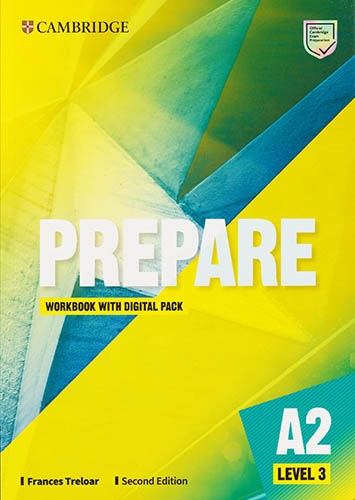 PREPARE A2 LEVEL 3 WORKBOOK WITH DIGITAL PACK