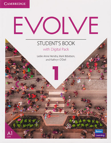 EVOLVE 1 STUDENTS BOOK WITH DIGITAL PACK