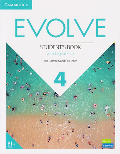 EVOLVE 4 STUDENTS BOOK WITH DIGITAL PACK
