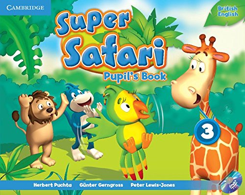 SUPER SAFARI 3 (BRE) PUPILS BOOK (INCLUDE DVD)