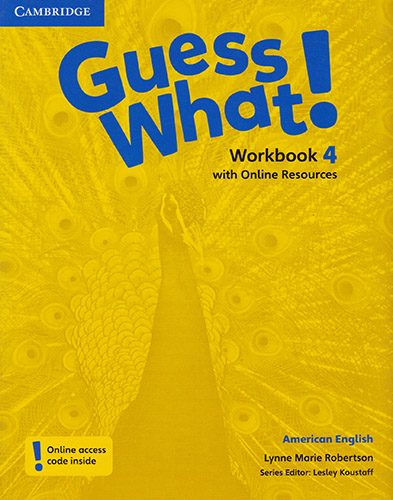 GUESS WHAT! 4 (AME) WORKBOOK WITH ONLINE RESOURCES