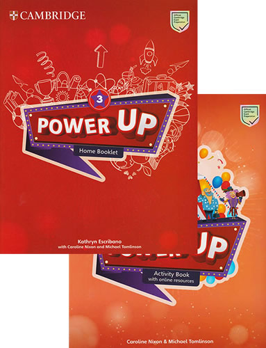 POWER UP 3 ACTIVITY BOOK WITH ONLINE RESOURCES AND HOME BOOKLET