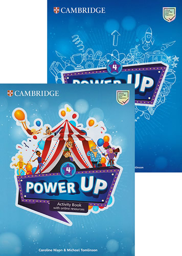 POWER UP 4 ACTIVITY BOOK WITH ONLINE RESOURCES AND HOME BOOKLET