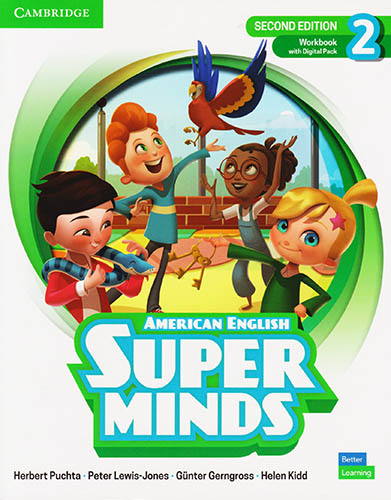 SUPER MINDS AMERICAN ENGLISH 2 WORKBOOK WITH DIGITAL PACK