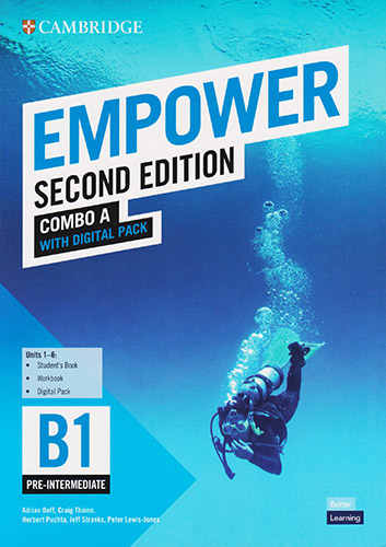 EMPOWER B1 PRE INTERMEDIATE COMBO A STUDENTS BOOK WITH DIGITAL PACK