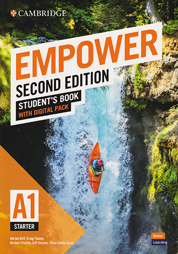 CAMBRIDGE ENGLISH EMPOWER A1 STARTER STUDENTS BOOK WITH DIGITAL PACK